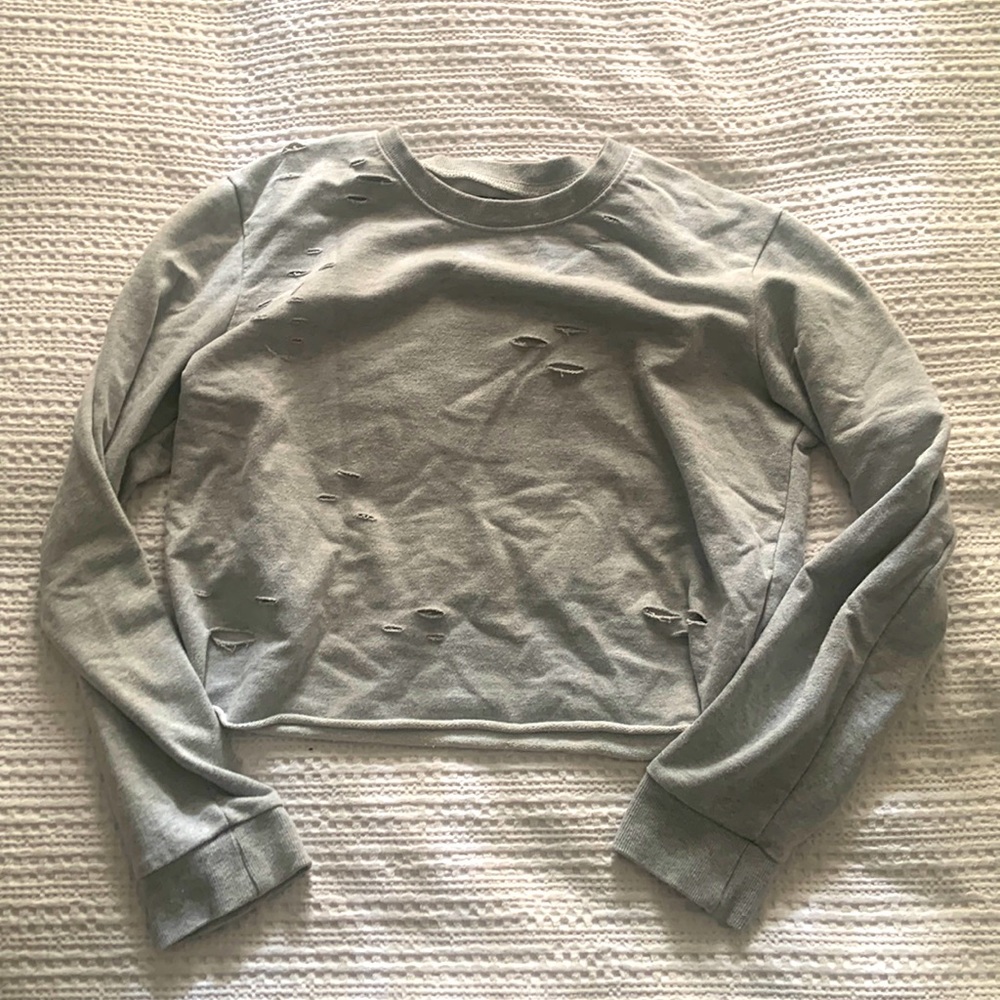 Sam Edelman cropped sweatshirt